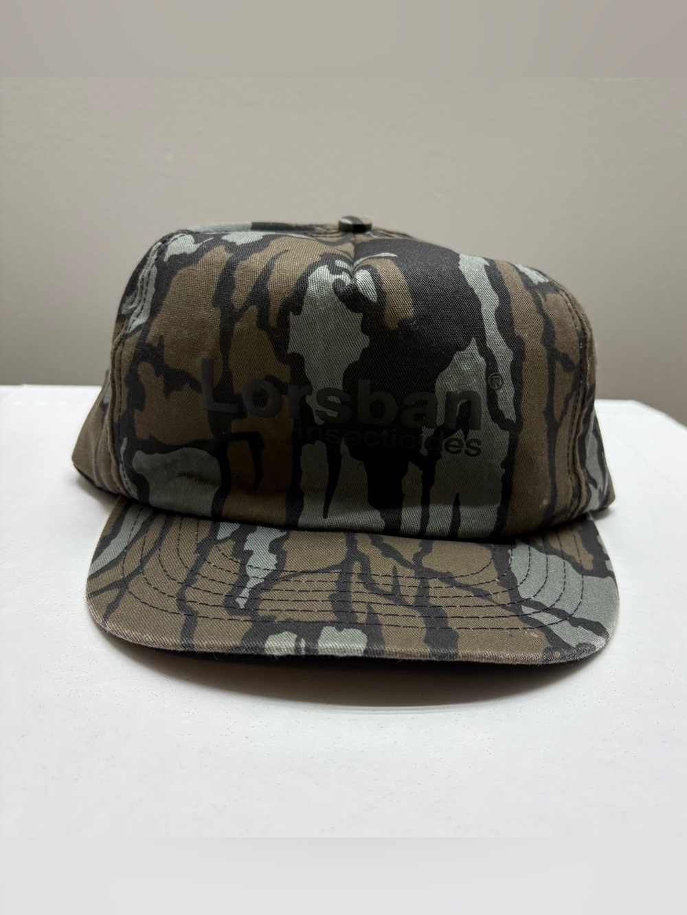 Impressions Men's Camo Baseball Cap - Olive, Black, Gray